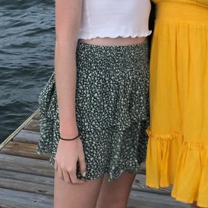 American Eagle Floral Skirt